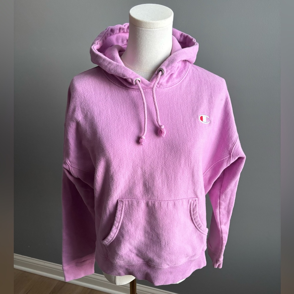 Women’s Champion Reverse Weave Pink Hoodie